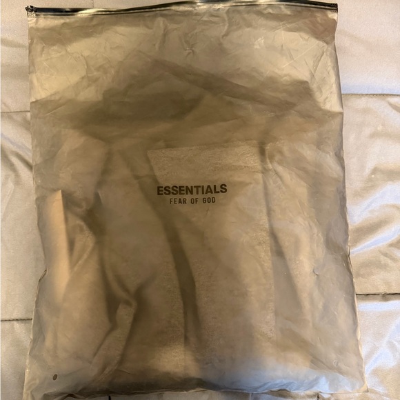 Essentials Tan Long Sleeve Tee - Picture 5 of 5